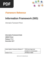 Information Framework (SID) : Frameworx Reference