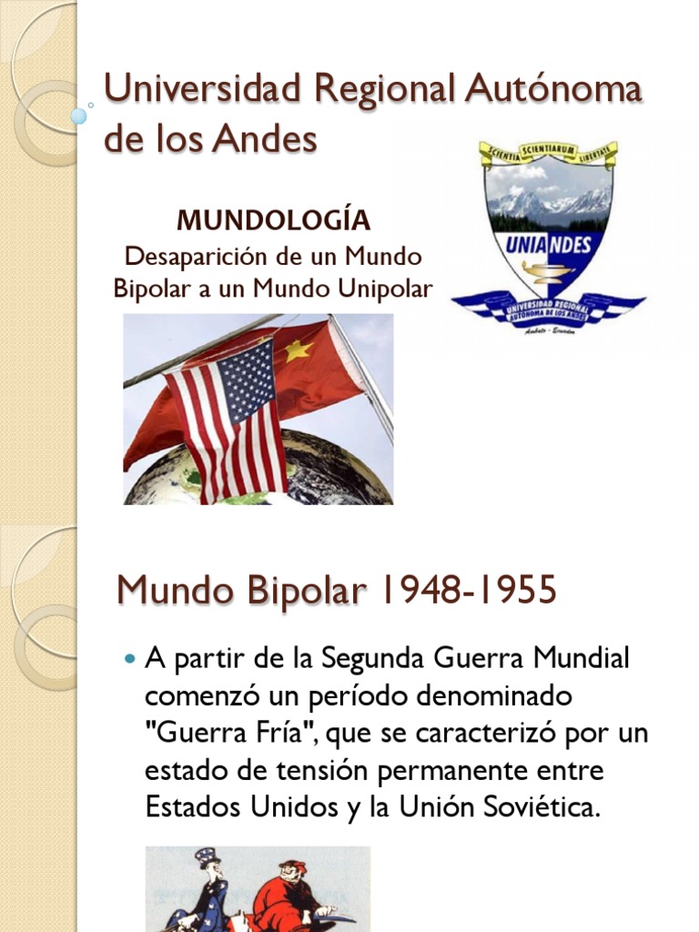 De Bipolaridad a Unipolaridad Global | PDF | Bloque oriental | Unión ...