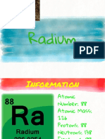 Science Project Radium