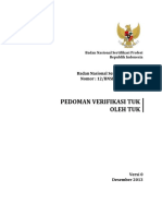 Pedoman Verifikasi TUK Oleh TUK