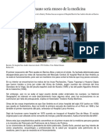 Primer Hospital Peruano Sería Museo de La Medicina
