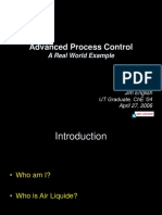 Advanced Process Control: A Real World Example