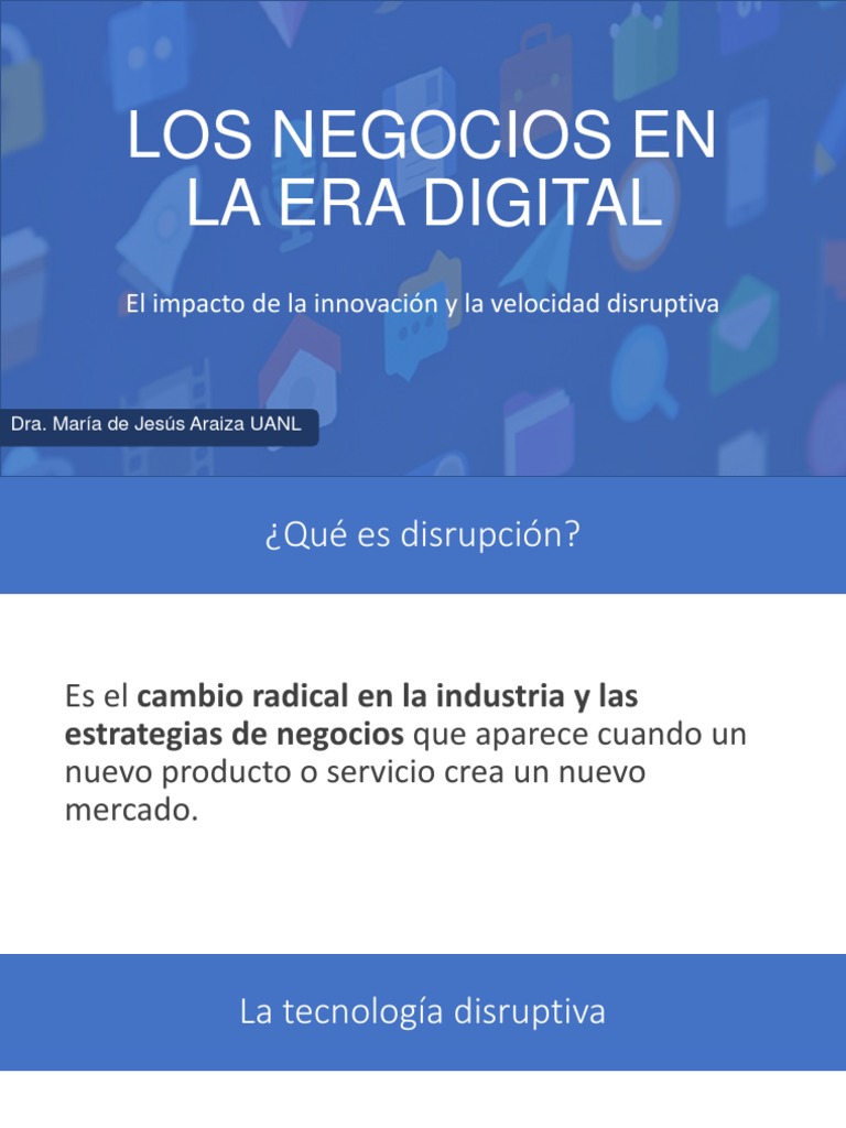 Nuevos Modelos de Negocios en La Era Digital | PDF | Innovación ...