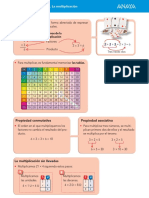 La Multiplicacion: Resumen