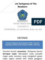 Transient Tachypnea of The Newborn