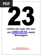 23 Razões do Porque Não Sou Um Unicista.pdf
