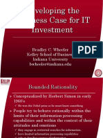 Developing The Business Case For IT Investment