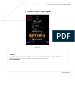 The Essential Batman Encyclopedia PDF