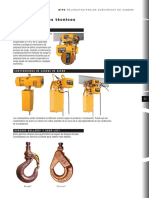 Datos Tecnicos 125a5 Tecle Electrico PDF