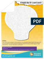 A Bright Idea For A Word Search: Directions