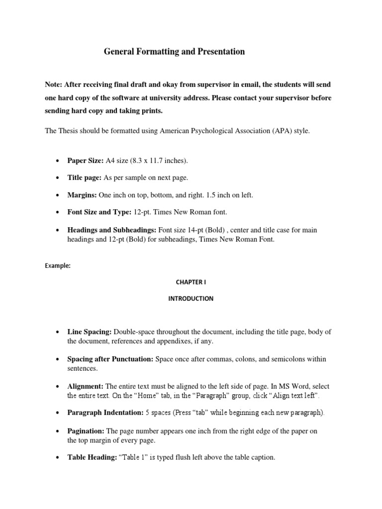 Format Of Thesis Pdf Paragraph Thesis