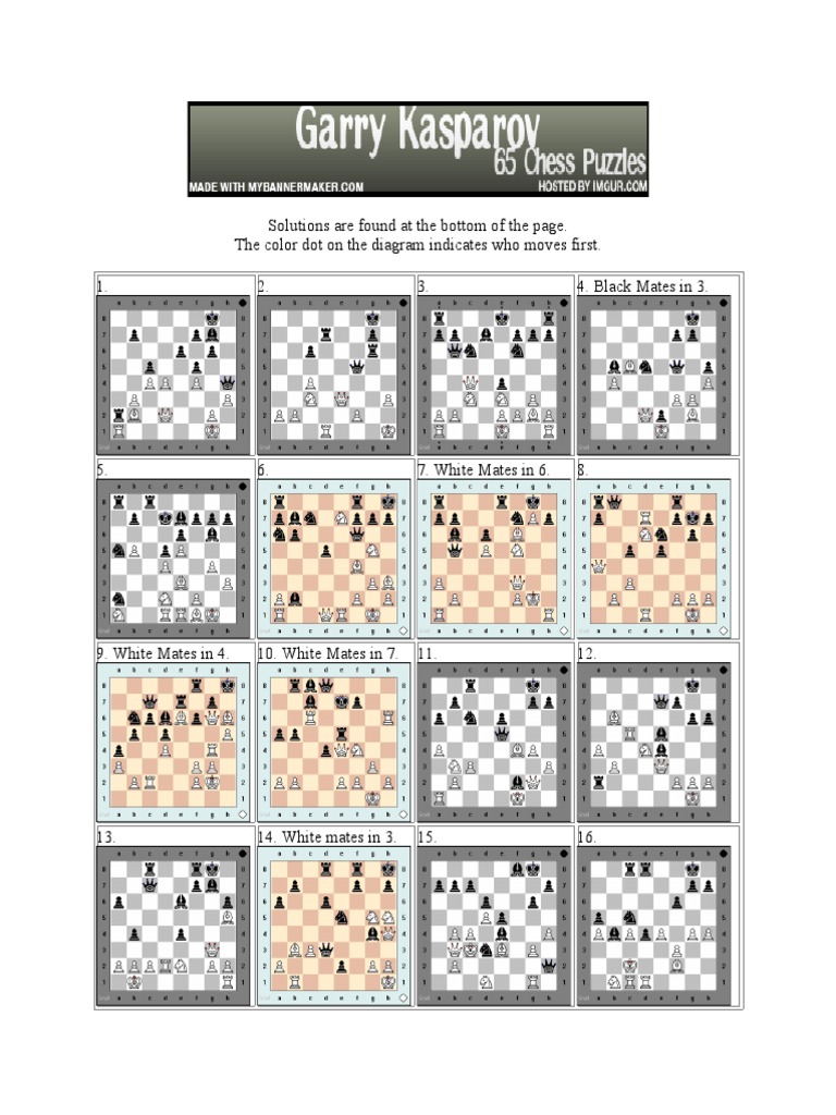GarryKasparov65ChessPuzzles.pdf Chess Chess Theory