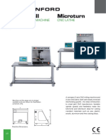 Micromill Microturn: CNC Milling Machine CNC Lathe