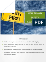 Health and Safety Legislations