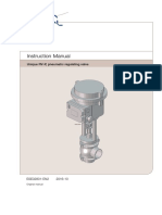 Alfa Laval Unique RV P Pneumatic Regulating Valve Instruction Manual Ese02801en