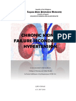 Chronic Kidney Failure Secondary To Hypertension: Laguna State Polytechnic University