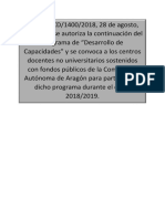 Desarrollo de Capacidades 2018-2019 AGO 2018