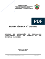 NT18-2016 MEDIDAS DE ADEQUAÇÃO DE EDIFICAÇÕES CONSTRUÍDAS ANTES DA VIGÊNCIA DA LEI ESTADUAL 13.556-2004.pdf