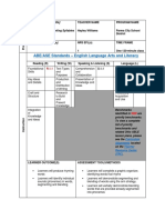 ABE/ASE Standards - English Language Arts and Literacy: Teacher Name Program Name