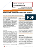 Cirrhosis and Its Complications Evidence Based Treatment