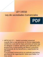 LEY 19550 Ley de Sociedades Comerciales
