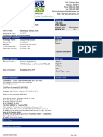 Reservation Confirmation: Trip Type