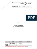 Plan de Saneamiento de Panaderia