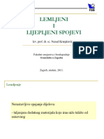 Elementi Konstrukcija I (Vii) Lemljeni I Lijepljeni Spojevi