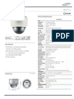 'VMM) %) %4% %PNF$BNFSB: Technical Specifications