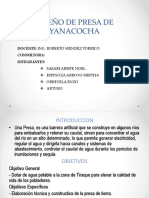 Diseño de Presa de Yanacocha