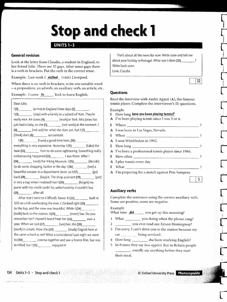 Intermediate English Gap Fill Exercises | PDF | Verb | Morphology
