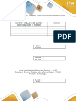 Examen Final-Informe Psicologico