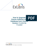 How To Upgrade Oracle Software and Database 11.2.0.3 To 11.2.0.4