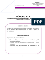 Modulo 2 - Ciudadanía Participación Ciudadana y Mecanismos de Participación y Control(Versión Final)