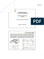 Locação de Obra e Processos Construtivos de Fundações