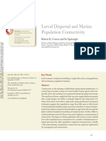 Larval Dispersal and Marine Population Connectivity: Further