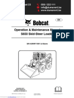 Operation & Maintenance Manual S650 Skid-Steer Loader: S/N A3NW11001 & Above