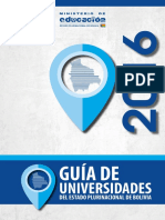 Guía de Universidades de Bolivia- 2016