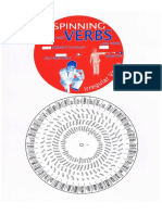SPINNING VERBS Wheel PDF