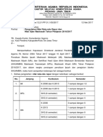 Surat Edaran PENGOLAHAN NILAI