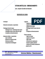 1 - Curso Estruturas Metalicas - Dimensionamento - Topicos.pdf