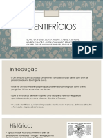 Dentifrícios