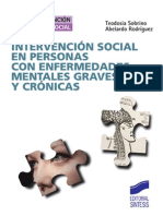 Intervención Social en Personas Con Enfermedades Mentales Graves y Crónicas - Teodosia Sobrino & Abelardo Rodríguez PDF