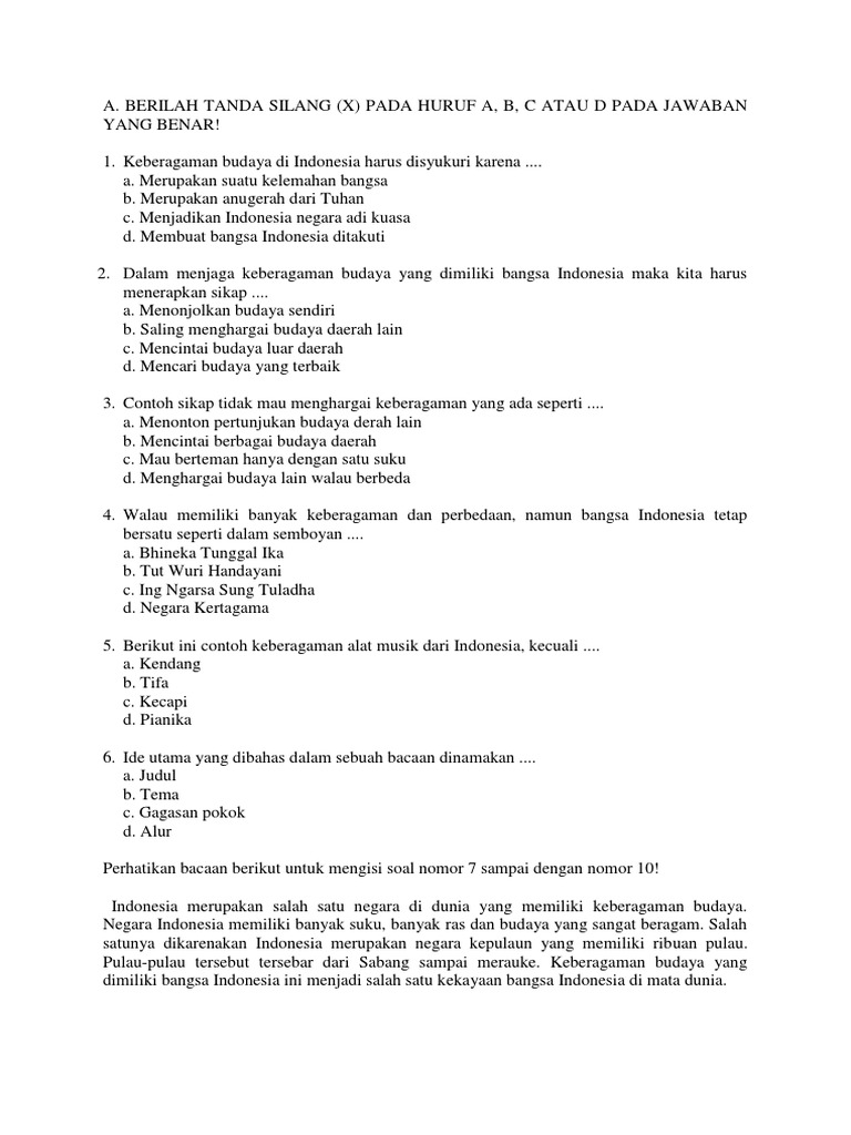 Contoh Perilaku Menghormati Budaya Lain Adalah Studi Indonesia