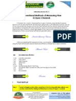 AE 152 Lab 3 - Flow in Open Channels