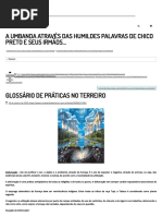 Glossário de Práticas No Terreiro _ Umbanda Do Chico