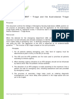 2012 06 14 CENA - Position Statement Triage