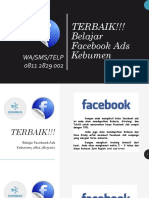 TERBAIK!!! Belajar Facebook Ads Kebumen, 0811 2829 002
