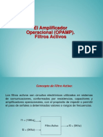 Amplificador Operacional Opamp Filtros Activos Presentacion Powerpoint