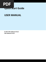 Quick Start Guide User Manual: © 2017 Flite Software NI LTD Flite Software NI LTD